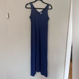 Old Navy Blue Maxi Sleeveless Dress